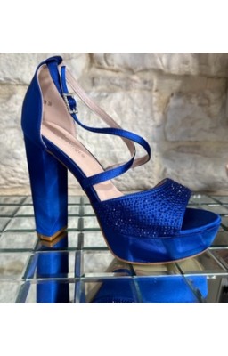 Scarpa DIAMANTIQUE blu con...