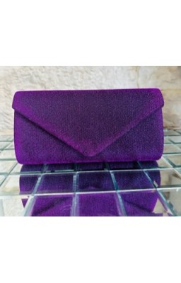 Pochette "VIOLETTA" glitterata